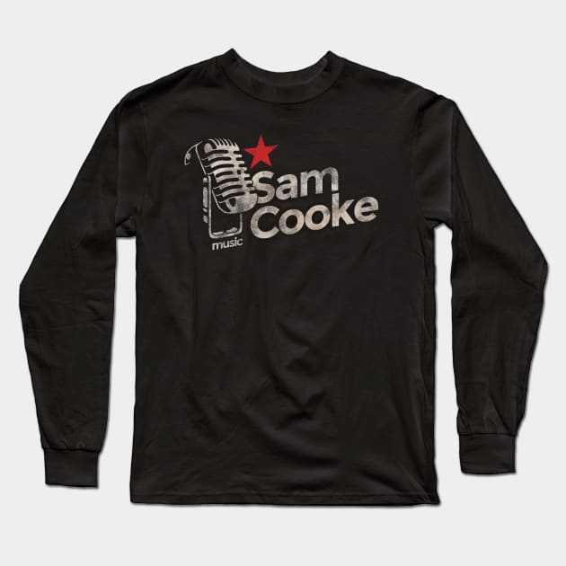 Sam Cooke Vintage Long Sleeve T-Shirt by G-THE BOX